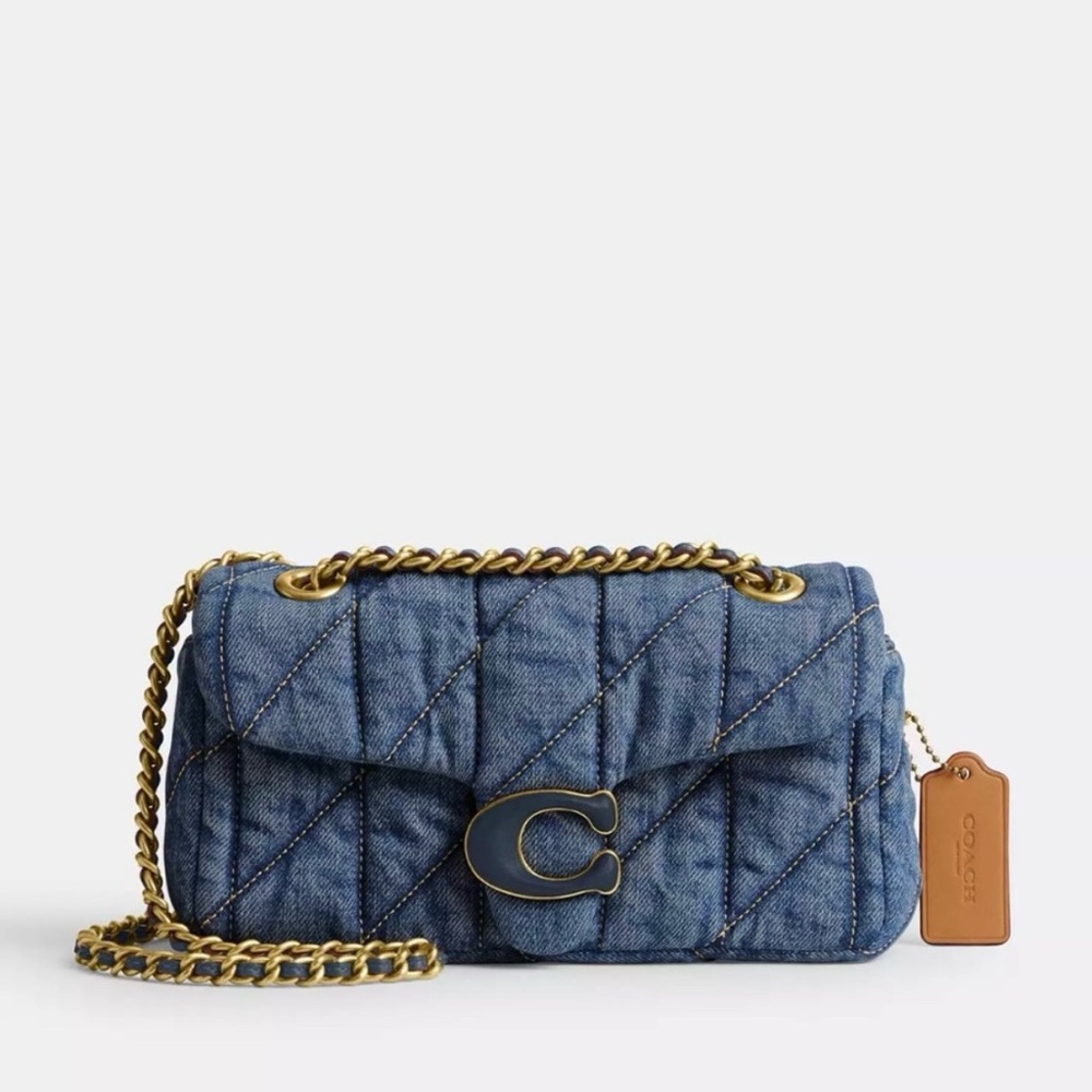Coach Tabby 20 Quilted Denim Bag